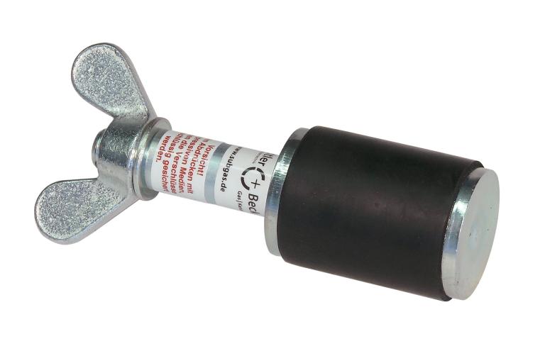 Absperrscheibe für Rohrblase